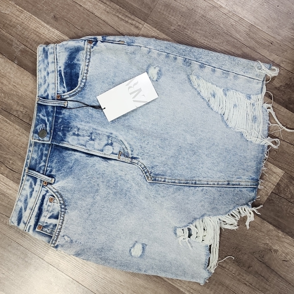 Skirt Jean distressed